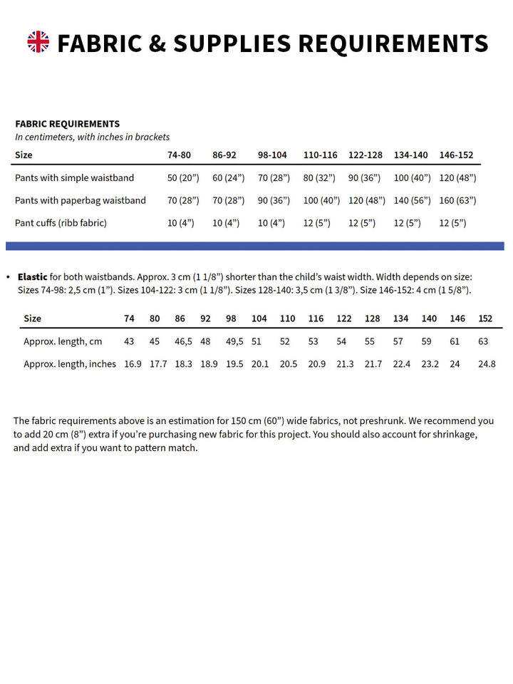 Tyra & Todd loose fit byxor