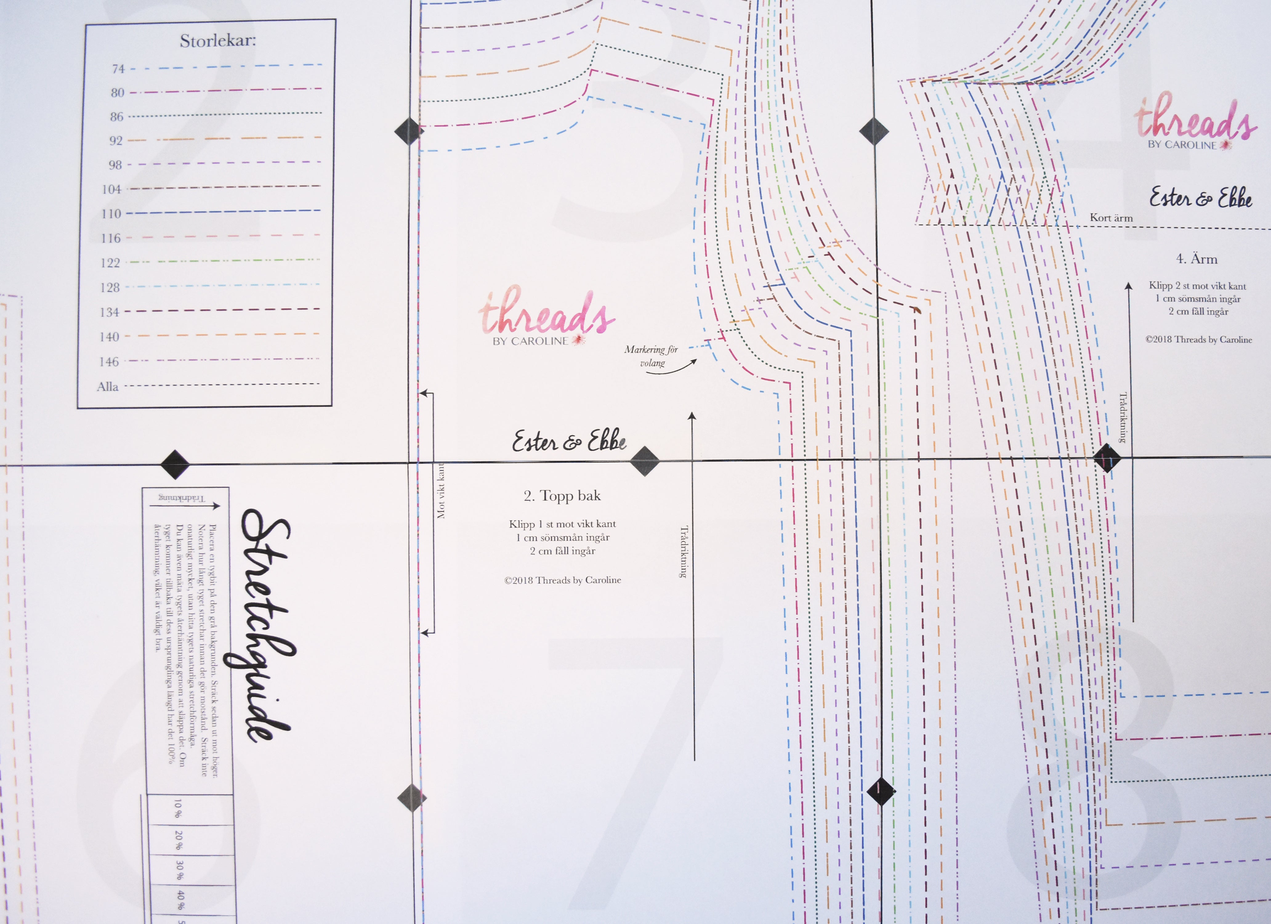 Printing and assembling PDF patterns