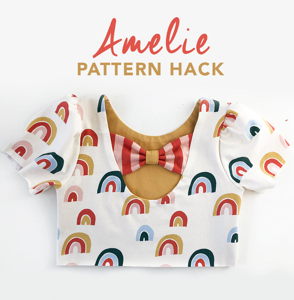 Amelie pattern hack: lined bodice
