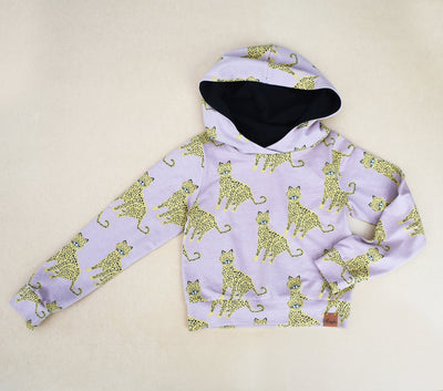 Sew a crop hoodie